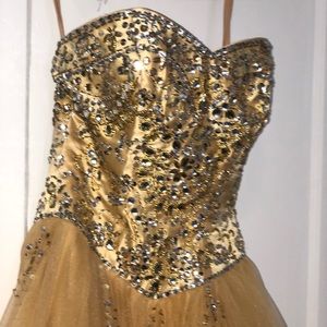 Gold Sweet 16/Prom Dress